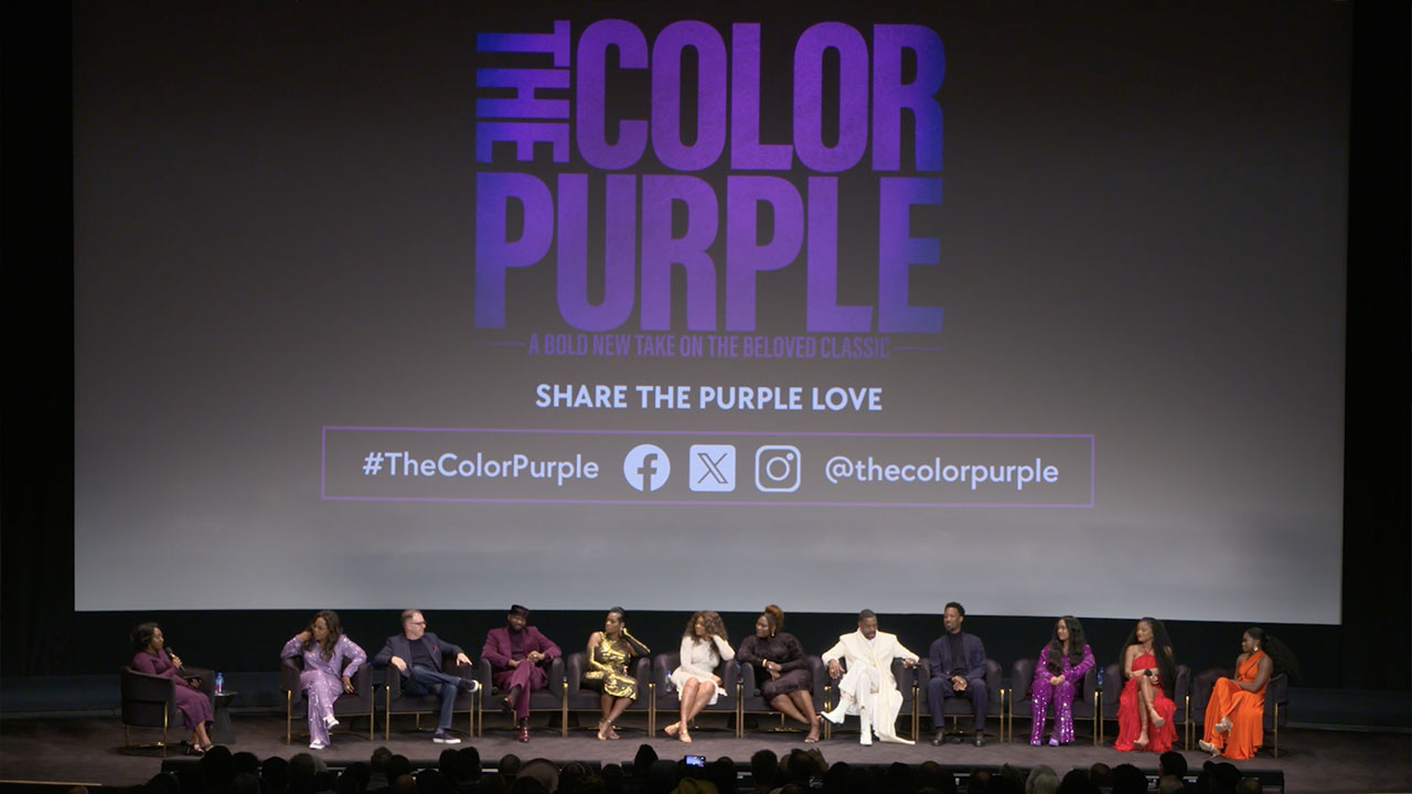 Video - Thecolorpurple - THE COLOR PURPLE Family Assembled 