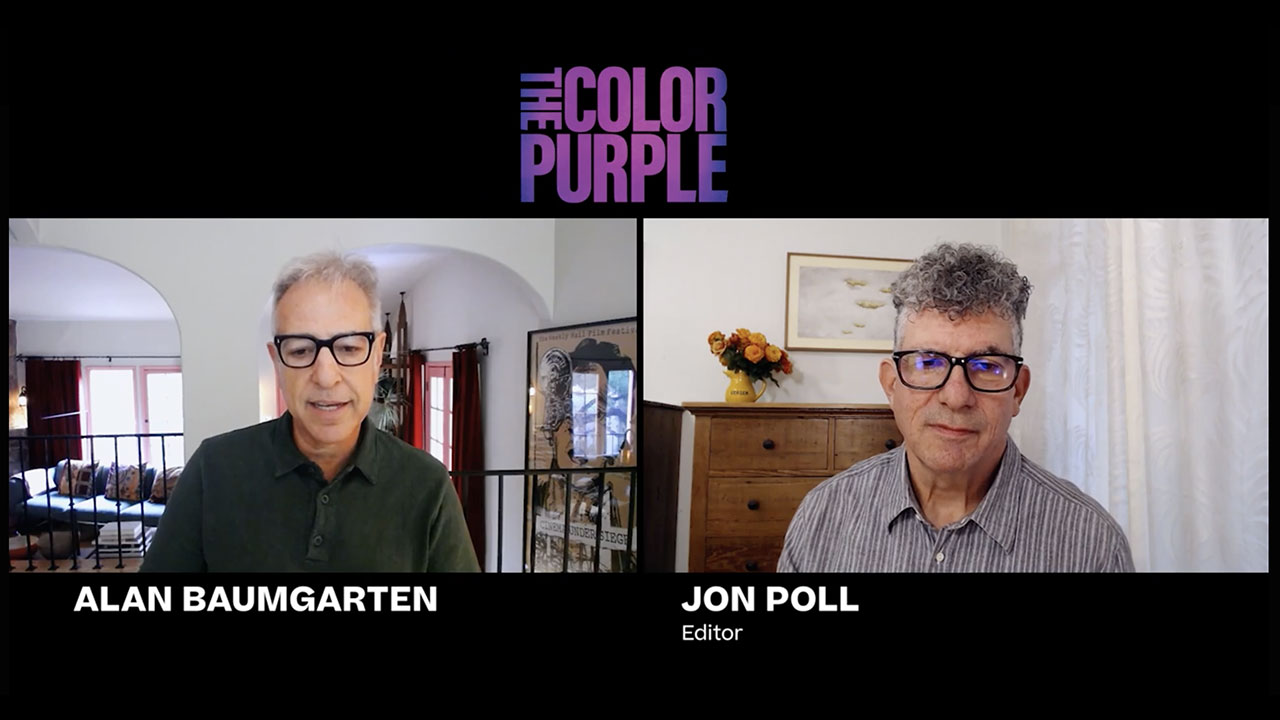 Video - Thecolorpurple - In Conversation with Editor Jon Poll and Alan Baumgarten 